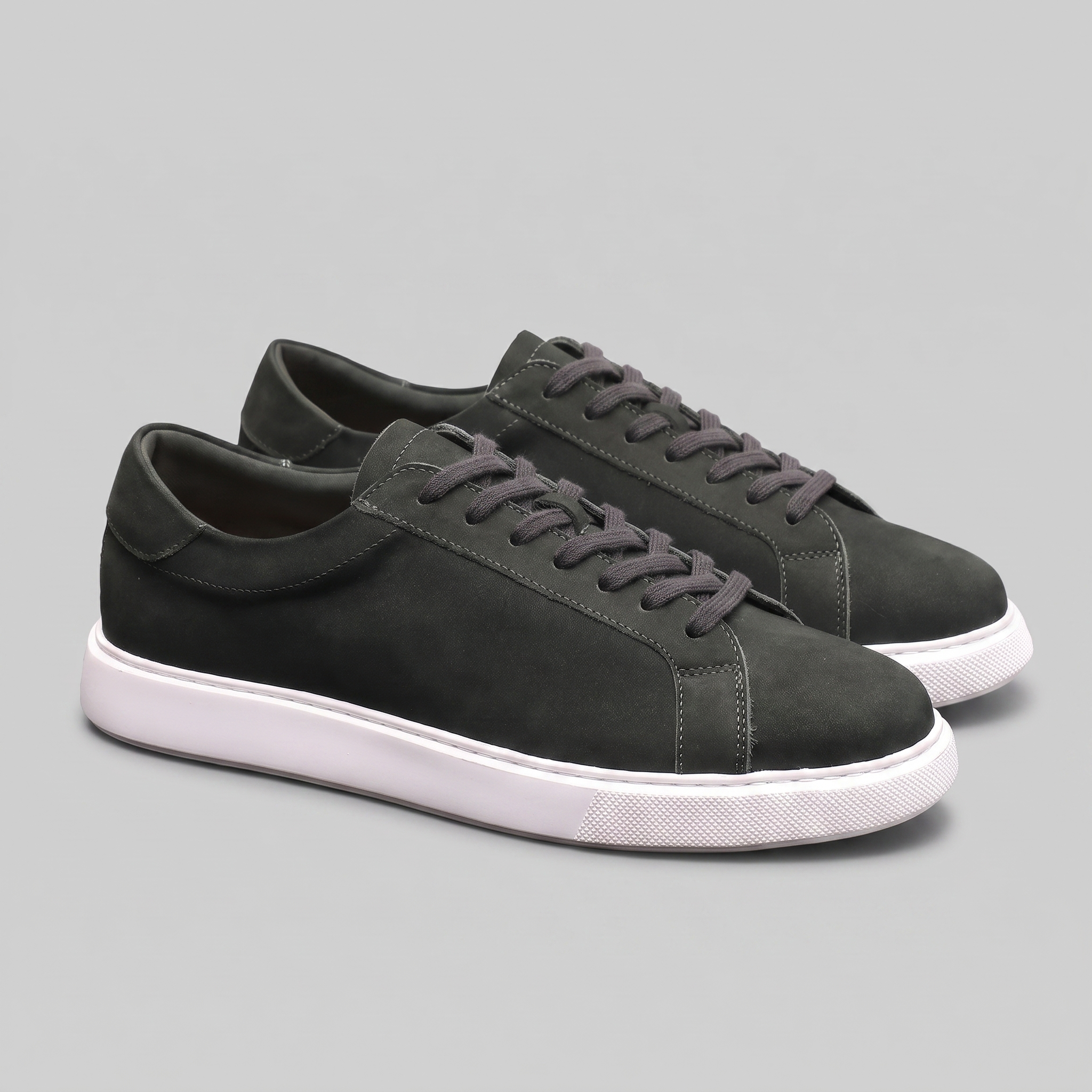 Men's Suede-Finish Low-Top Sneakers