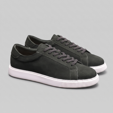 Men's Suede-Finish Low-Top Sneakers