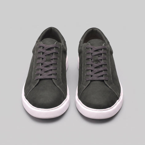 Men's Suede-Finish Low-Top Sneakers