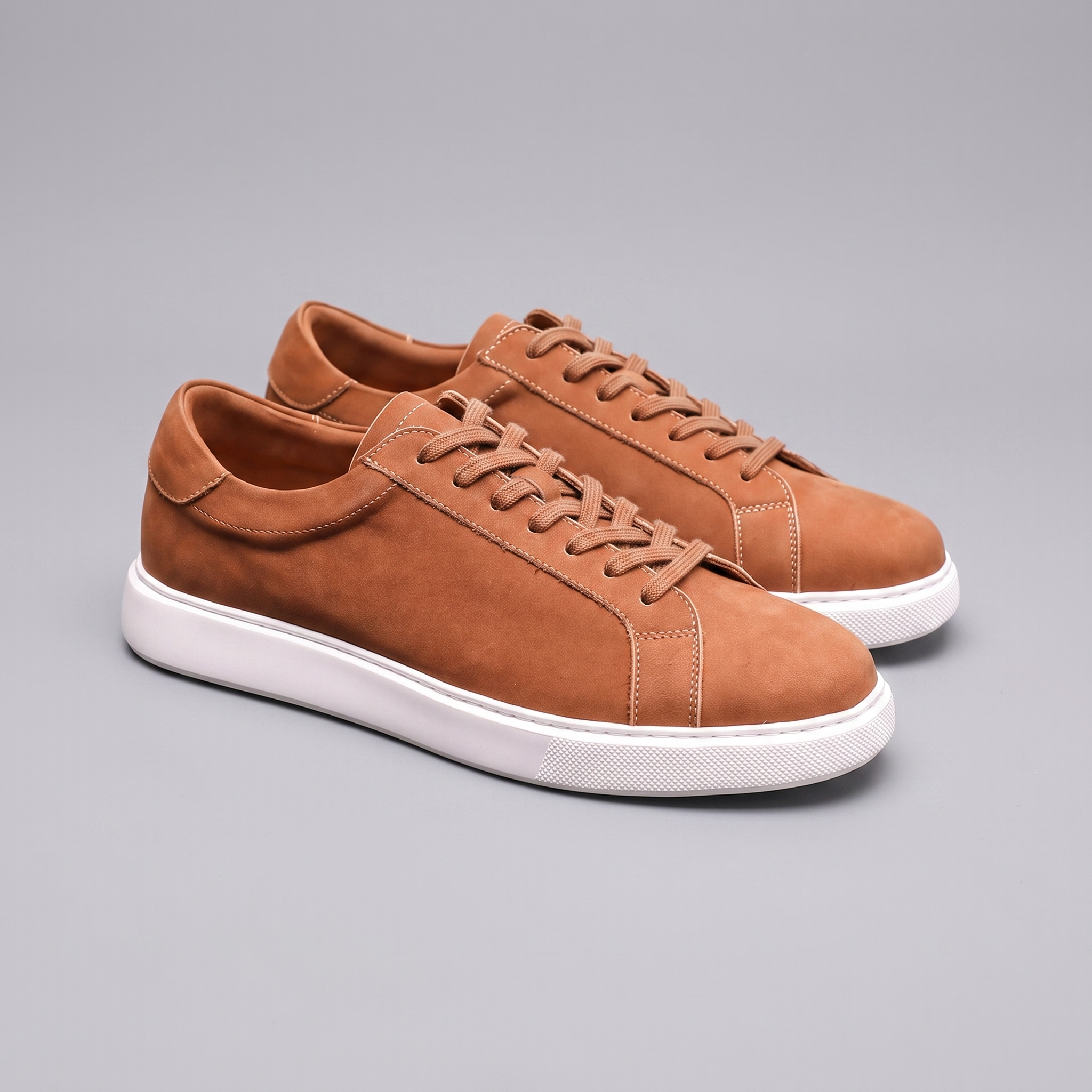 Men's Suede-Finish Low-Top Sneakers