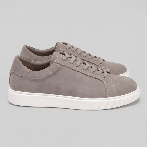 Men's Suede-Finish Low-Top Sneakers
