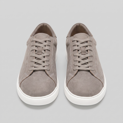 Men's Suede-Finish Low-Top Sneakers