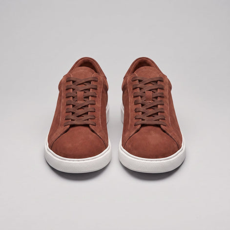 Men's Suede-Finish Low-Top Sneakers