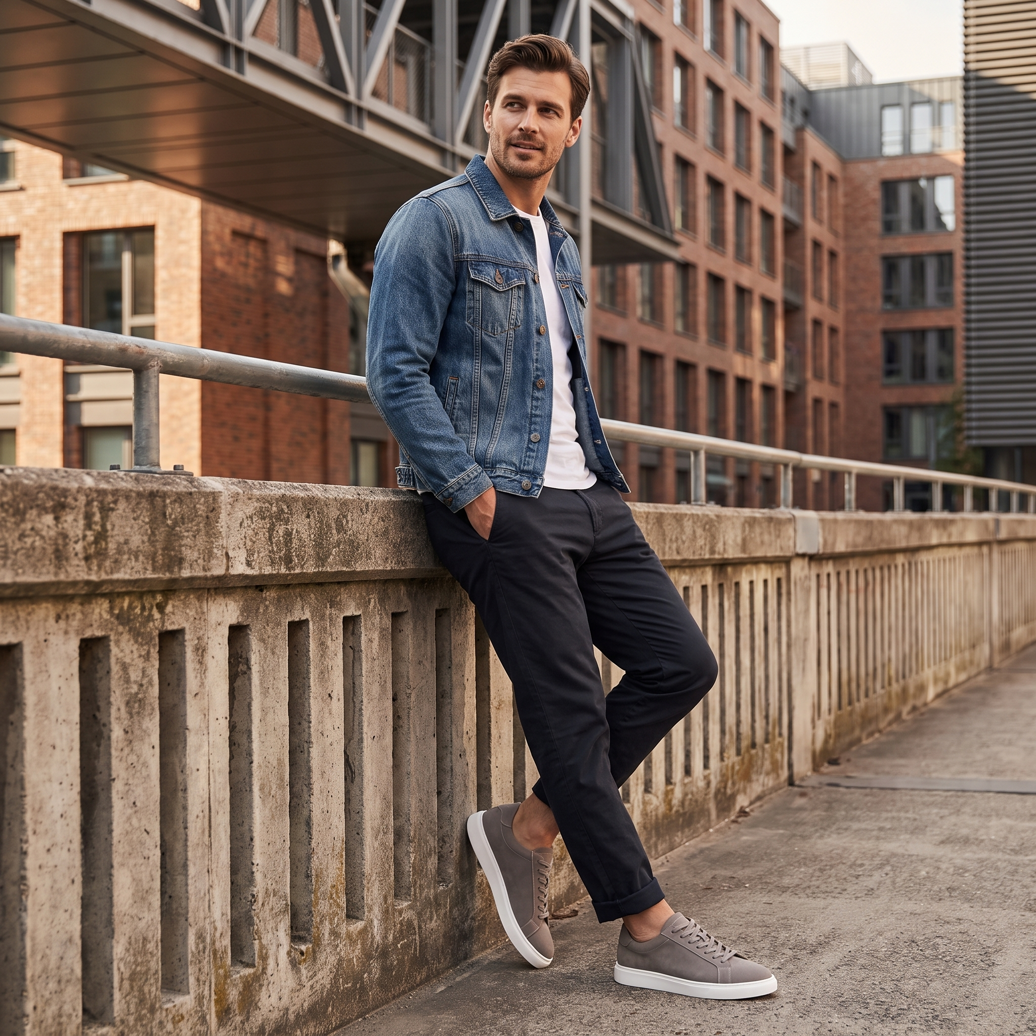 Men's Suede-Finish Low-Top Sneakers