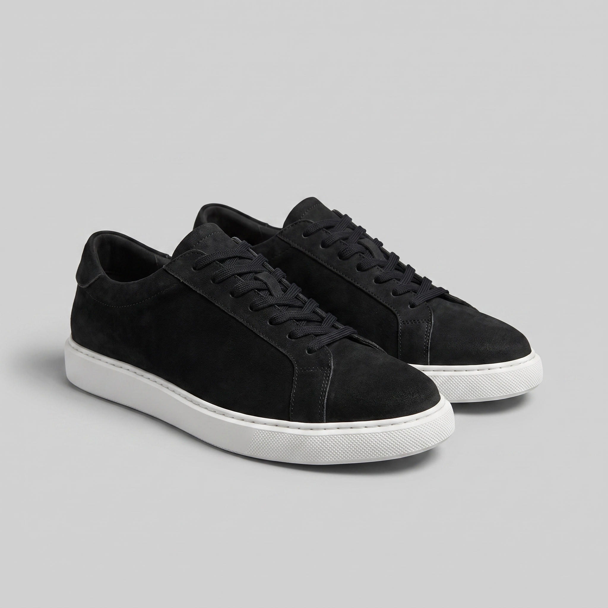 Men's Suede-Finish Low-Top Sneakers
