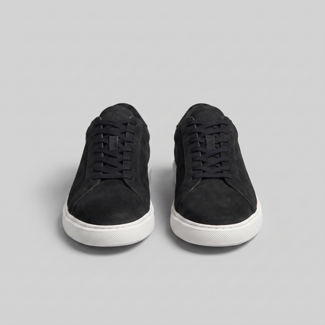 Men's Suede-Finish Low-Top Sneakers