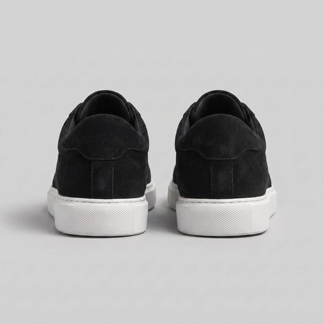 Men's Suede-Finish Low-Top Sneakers