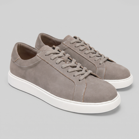 Men's Suede-Finish Low-Top Sneakers