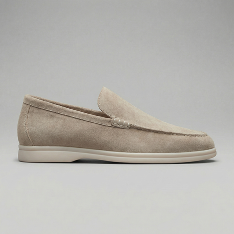 Men's Suede Slip-On Loafers