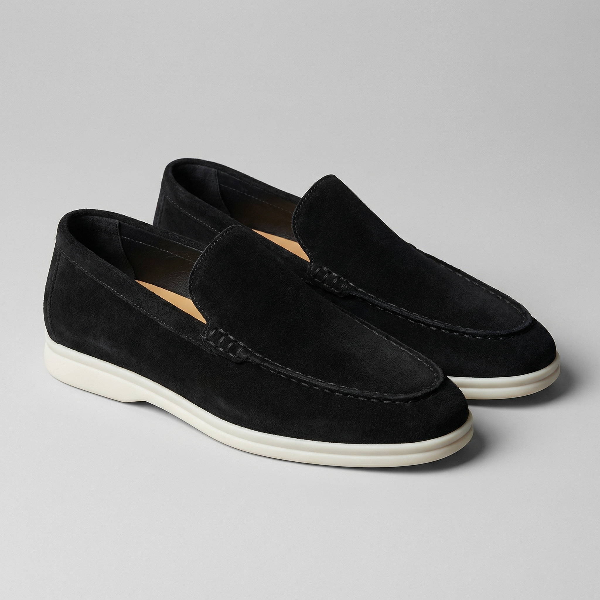Men's Suede Slip-On Loafers