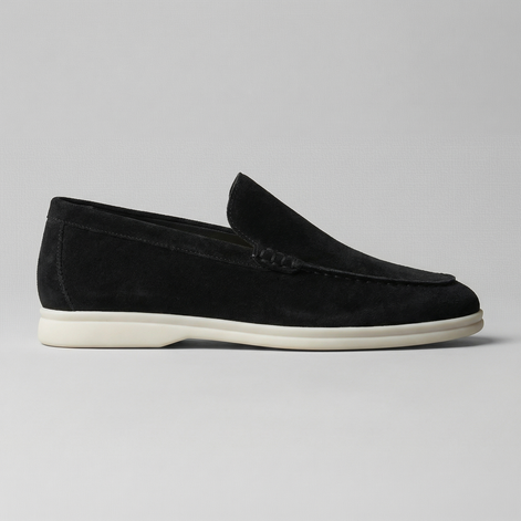 Men's Suede Slip-On Loafers