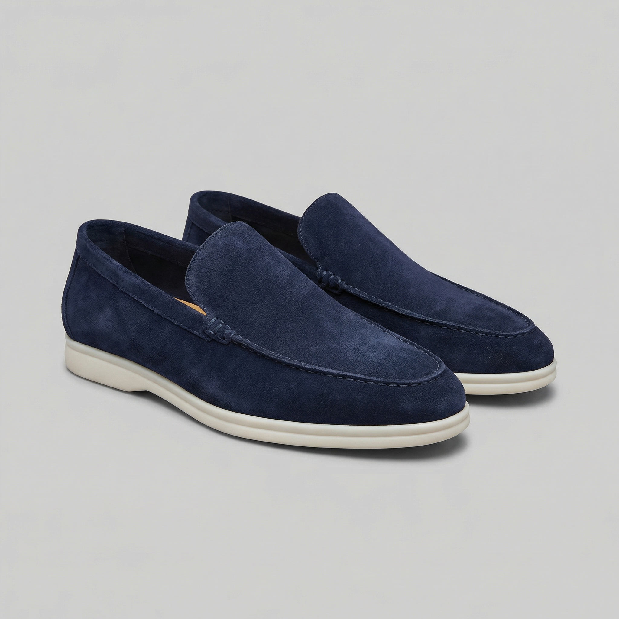 Men's Suede Slip-On Loafers